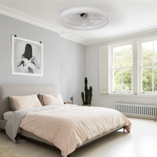 Ceiling Fan with Lighted Dimmable LEDs – Remote Control | TrendyNest Collective