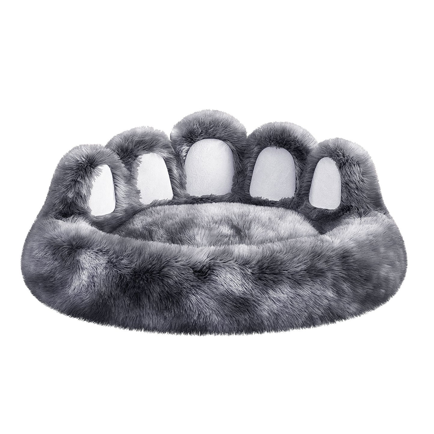 Bear Paw Dog Bed – Cozy Plush Pet Bed for Small & Medium Dogs and Indoor Cats