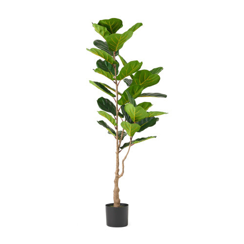 59' Artificial Fiddle Leaf Fig Tree – Bold Greenery, Zero Maintenance